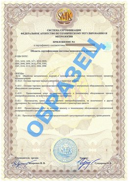 Приложение 1 Микунь Сертификат ГОСТ РВ 0015-002
